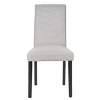 VECELO Upholstered Dining Chairs Set of 6 Parson Classic Upholstered Dining Chair,Modern 37 Parson Chairs