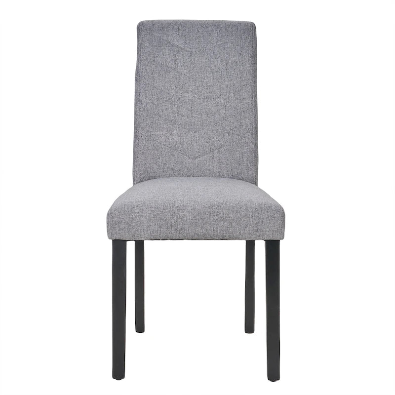 VECELO Upholstered Dining Chairs Set of 6 Parson Classic Upholstered Dining Chair,Modern 37 Parson Chairs