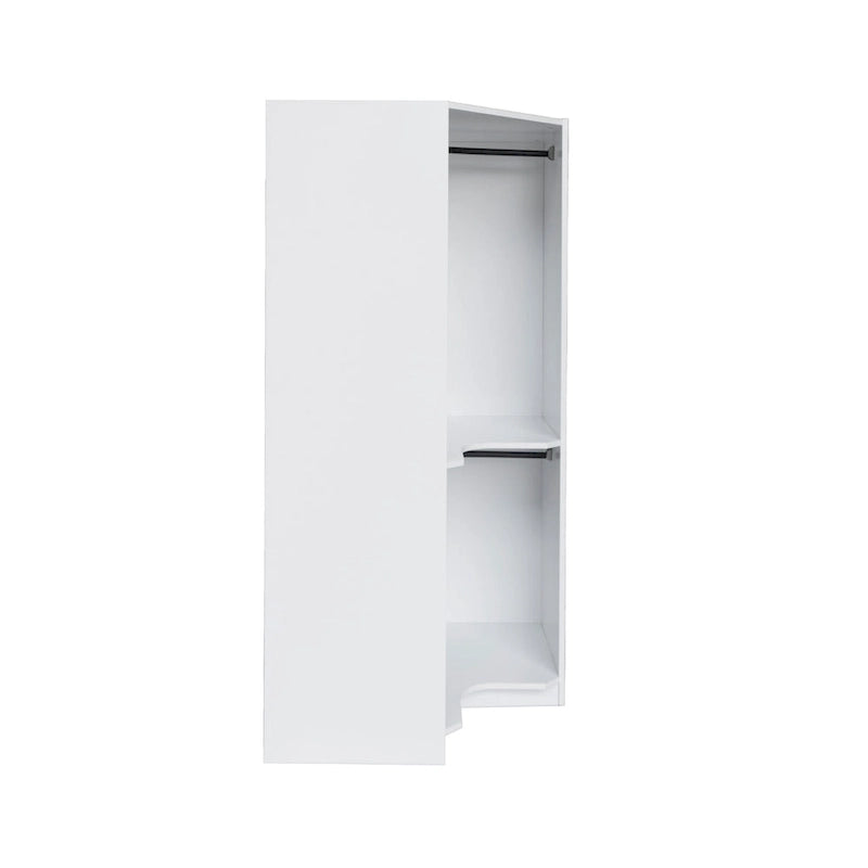 Polygon Corner Wardrobe with 2-Doors