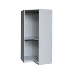 Polygon Corner Wardrobe with 2-Doors