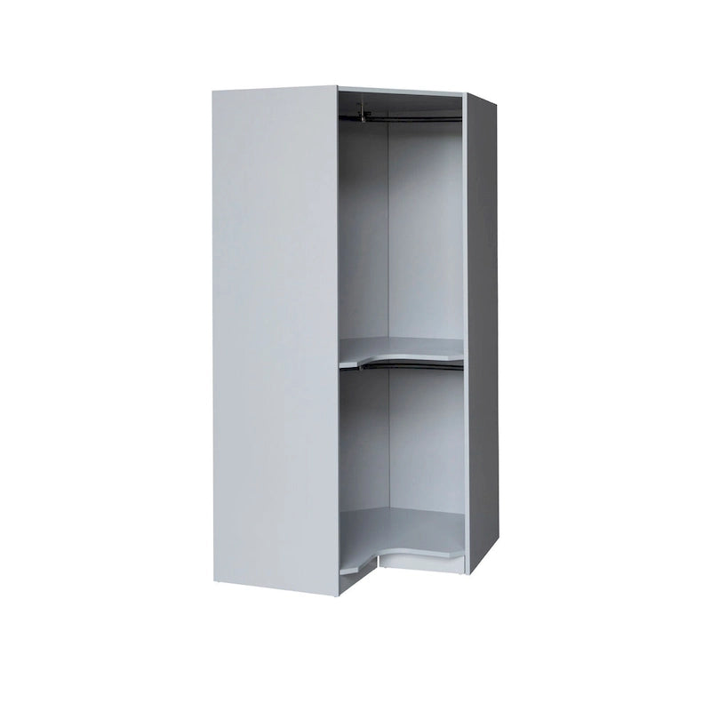 Polygon Corner Wardrobe with 2-Doors