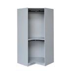 Polygon Corner Wardrobe with 2-Doors