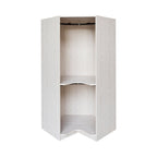 Polygon Corner Wardrobe with 2-Doors