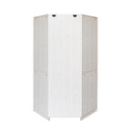 Polygon Corner Wardrobe with 2-Doors