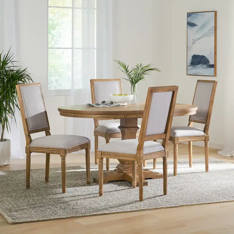Regina Wood Dining Set by Christopher Knight Home