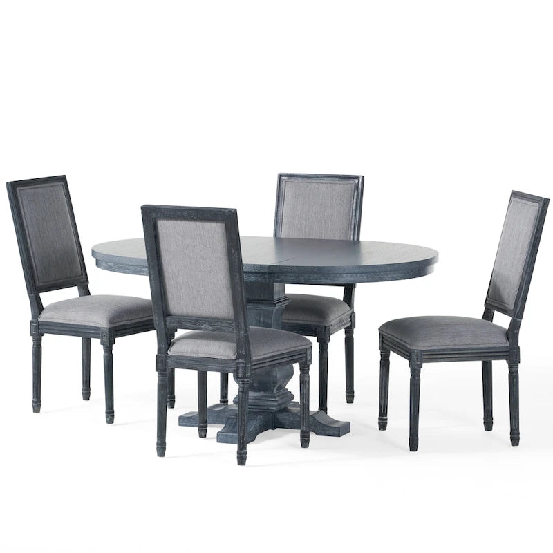 Regina Wood Dining Set by Christopher Knight Home