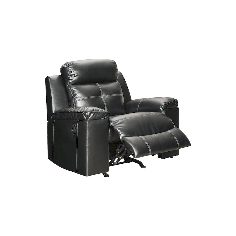Riptyme Contemporary Swivel Glider Recliner Quarry