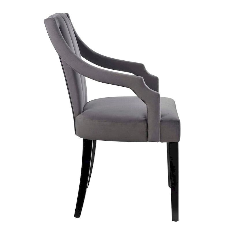 Virtue Performance Velvet Dining Chairs - Set of 2