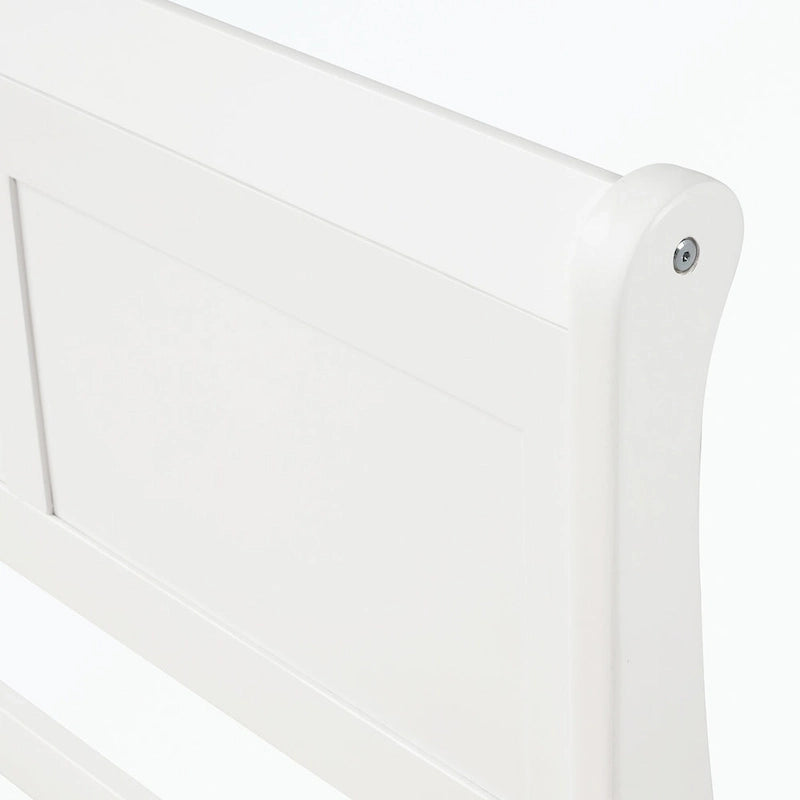 Wood Platform Bed with Headboard/Footboard/Wood Slat Support