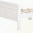 Wood Platform Bed with Headboard/Footboard/Wood Slat Support