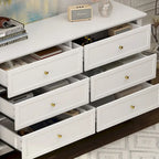 Drawer Lacquer Double Dresser Chest Organizer Bedroom Universal Design
