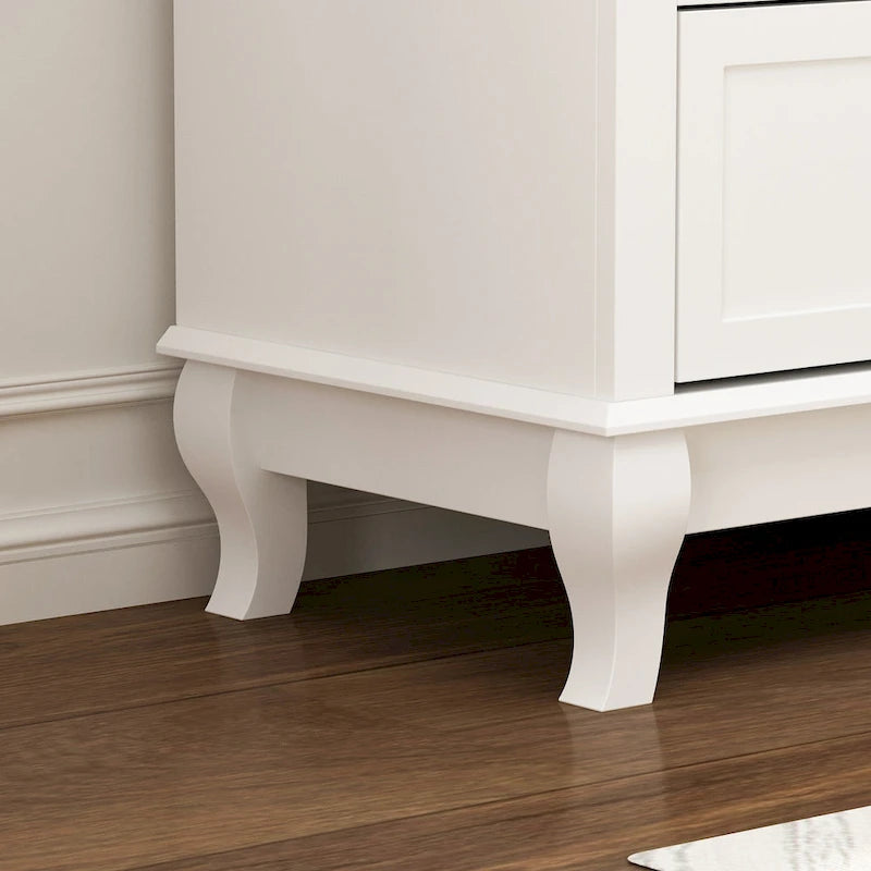 Drawer Lacquer Double Dresser Chest Organizer Bedroom Universal Design