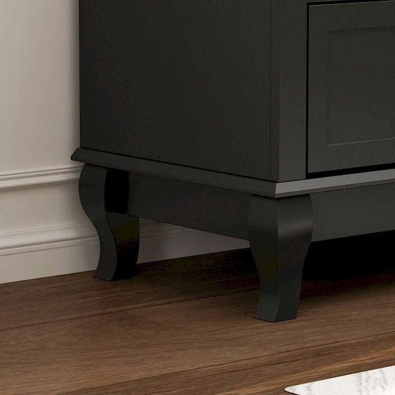 Drawer Lacquer Double Dresser Chest Organizer Bedroom Universal Design