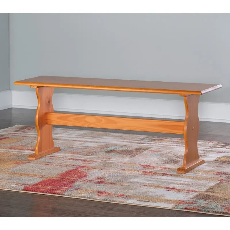 Copper Grove Riki Honey Pine Dining Bench
