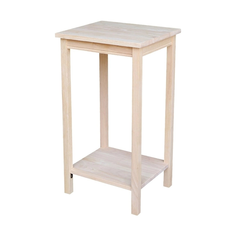The Gray Barn Moonshine Unfinished Accent Table