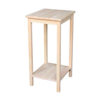 The Gray Barn Moonshine Unfinished Accent Table