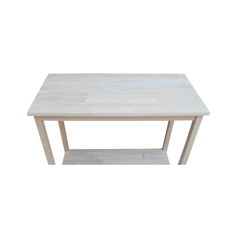 The Gray Barn Moonshine Unfinished Accent Table