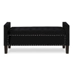 Entryway Living Room Soft Padded Seat with Armrest,Bed Bench