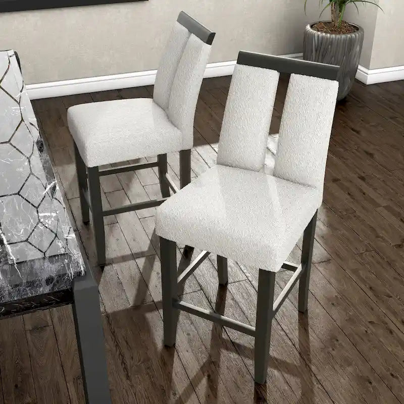Strick & Bolton Lange Modern Upholstered Counter Height Chair (Set of 2)