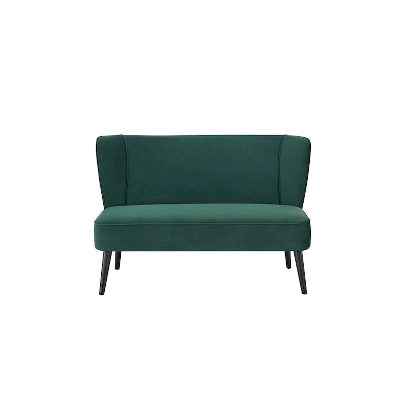 Porch & Den Brooklawn Wingback Mid-century Loveseat