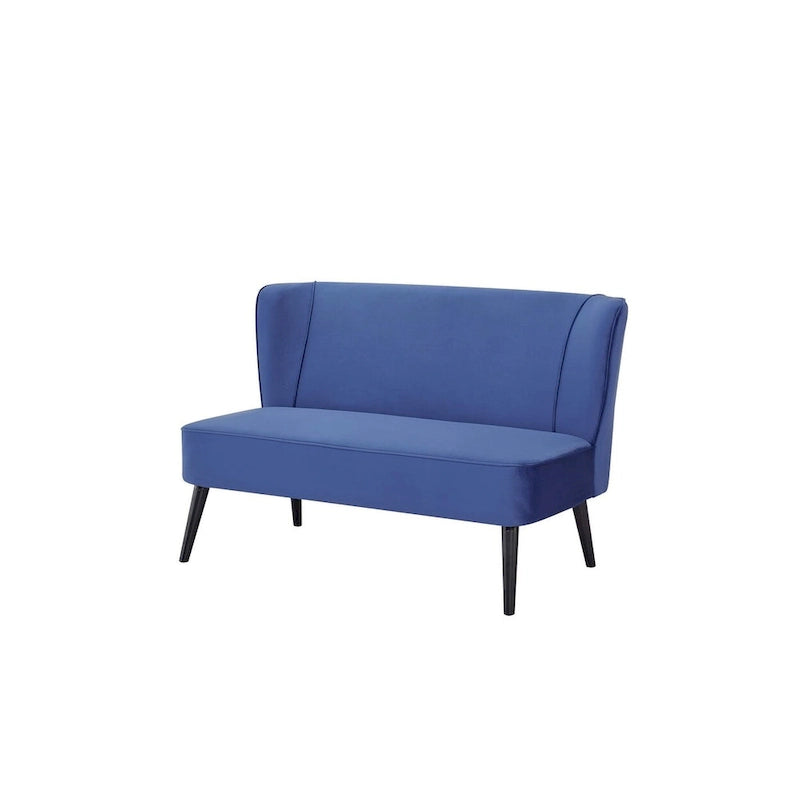 Porch & Den Brooklawn Wingback Mid-century Loveseat