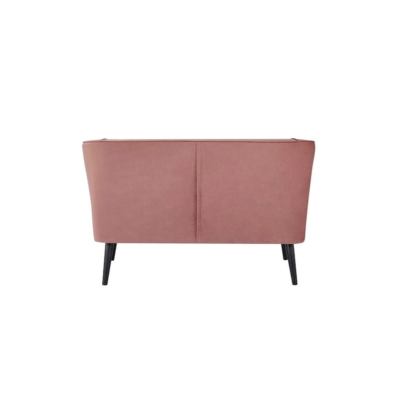 Porch & Den Brooklawn Wingback Mid-century Loveseat