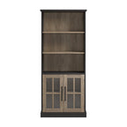 Westbrook 5 Shelf Bookcase with Glass Doors by Bush Furniture