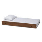 Alya Classic Traditional Farmhouse Twin Size Trundle (Trundle Only)