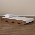 Alya Classic Traditional Farmhouse Twin Size Trundle (Trundle Only)