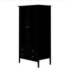 Manhattan Comfort Crown Full Wardrobe with Hanging and 2 Drawers