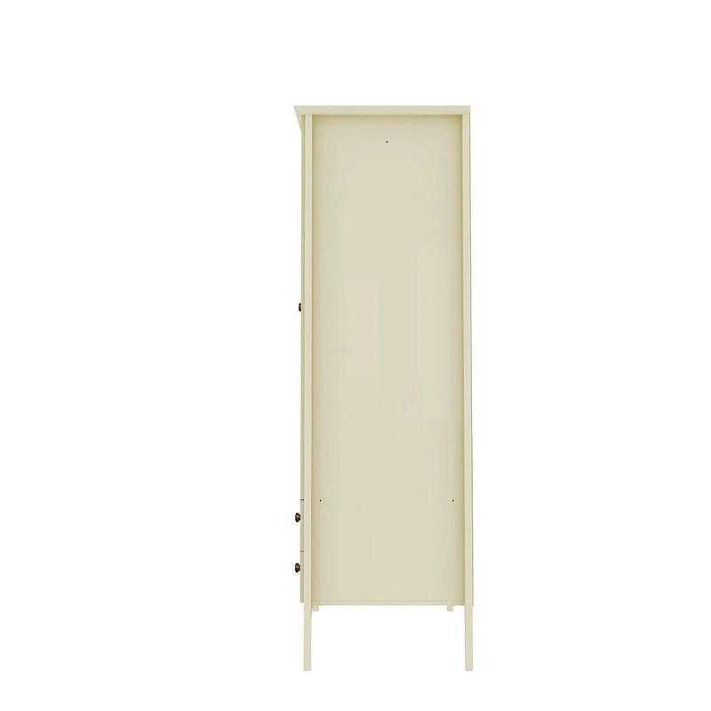 Manhattan Comfort Crown Full Wardrobe with Hanging and 2 Drawers