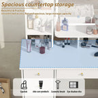 31.5 Wide Dresser Makeup Vanity With Stool and Touching Light Mirror - 31.5W