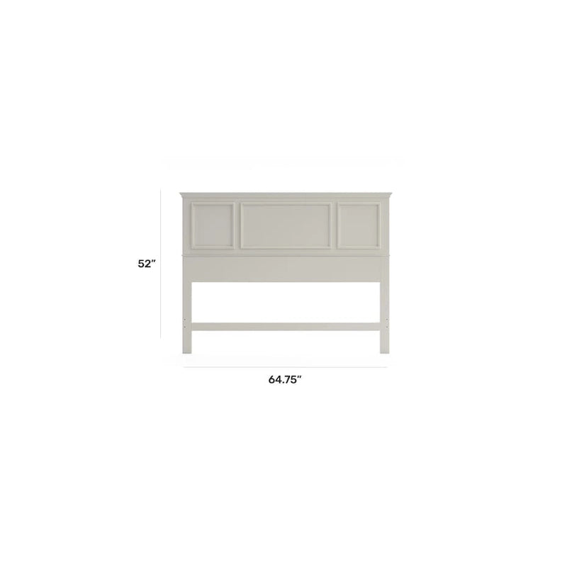 Naples Off-White Queen Headboard