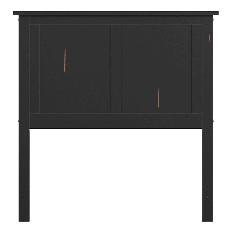 Mercer Mission Transitional Black Panel Headboard by iNSPIRE Q Classic