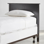 Mercer Mission Transitional Black Panel Headboard by iNSPIRE Q Classic