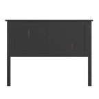 Mercer Mission Transitional Black Panel Headboard by iNSPIRE Q Classic