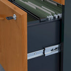 Series A 48W Desk with Mobile File Cabinet by Bush Business Furniture