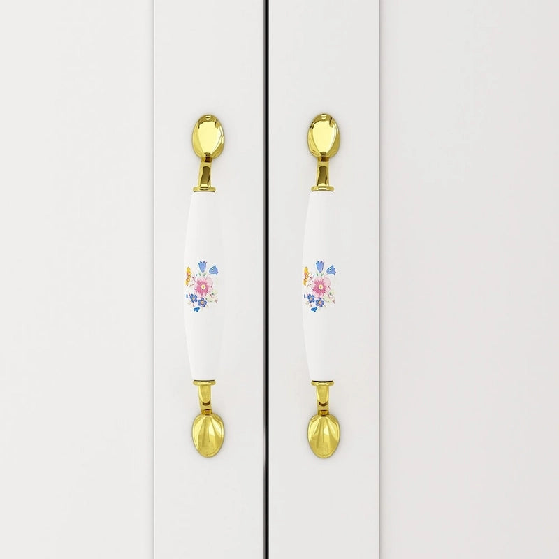 47.2W Contemporary Modern Freestanding Wardrobe Armoire Closet