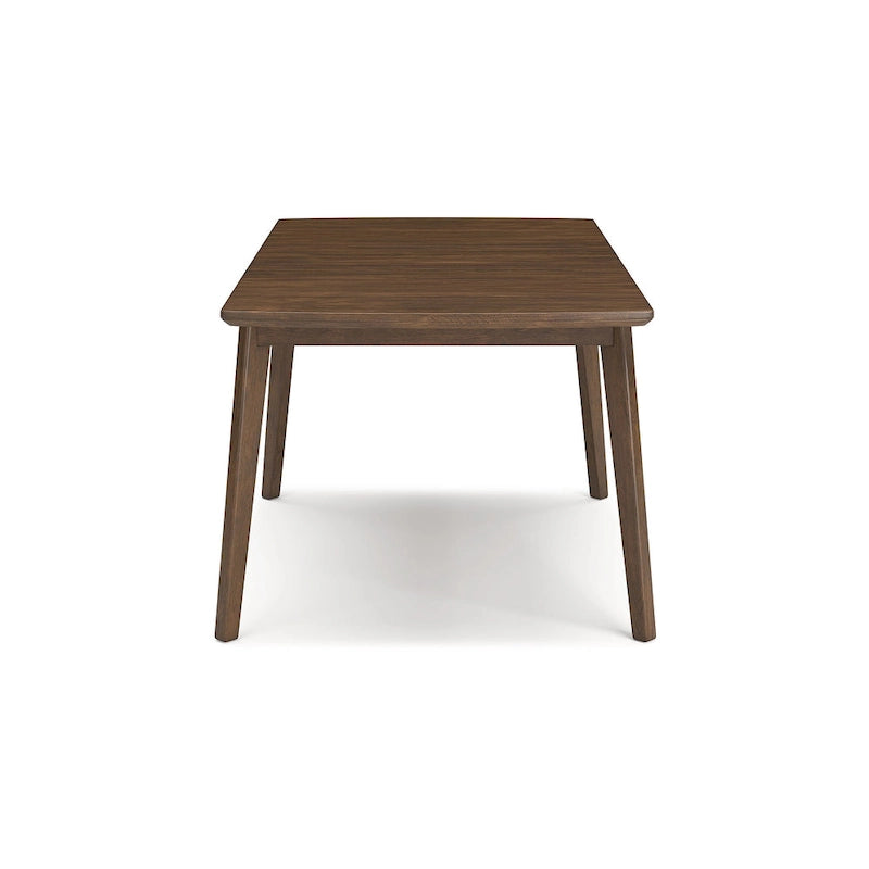 Signature Design by Ashley Lyncott Brown Rectangular Dining Butterfly Extension Table - 36W x 48/64D x 30H