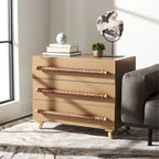 SAFAVIEH Audra 3-Drawer Storage Bedroom Chest.