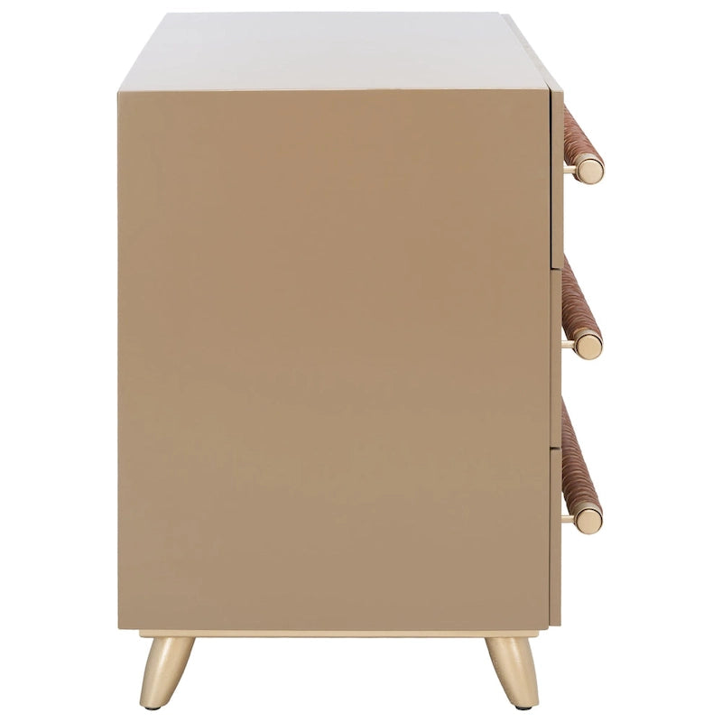 SAFAVIEH Audra 3-Drawer Storage Bedroom Chest.