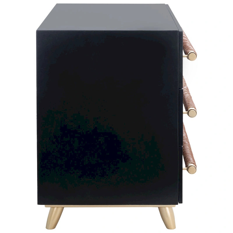 SAFAVIEH Audra 3-Drawer Storage Bedroom Chest.