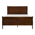 Monty Brown Cherry Sleigh Bed