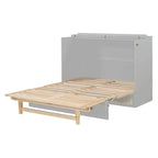 Full Size Murphy Bed with Large Drawers For Bedroom