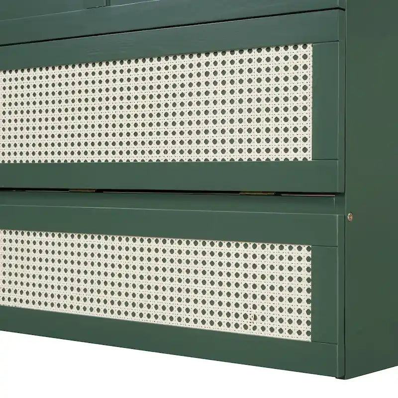 Full Size Murphy Bed with Large Drawers For Bedroom