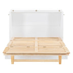 Full Size Murphy Bed with Large Drawers For Bedroom