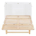 Full Size Murphy Bed with Large Drawers For Bedroom