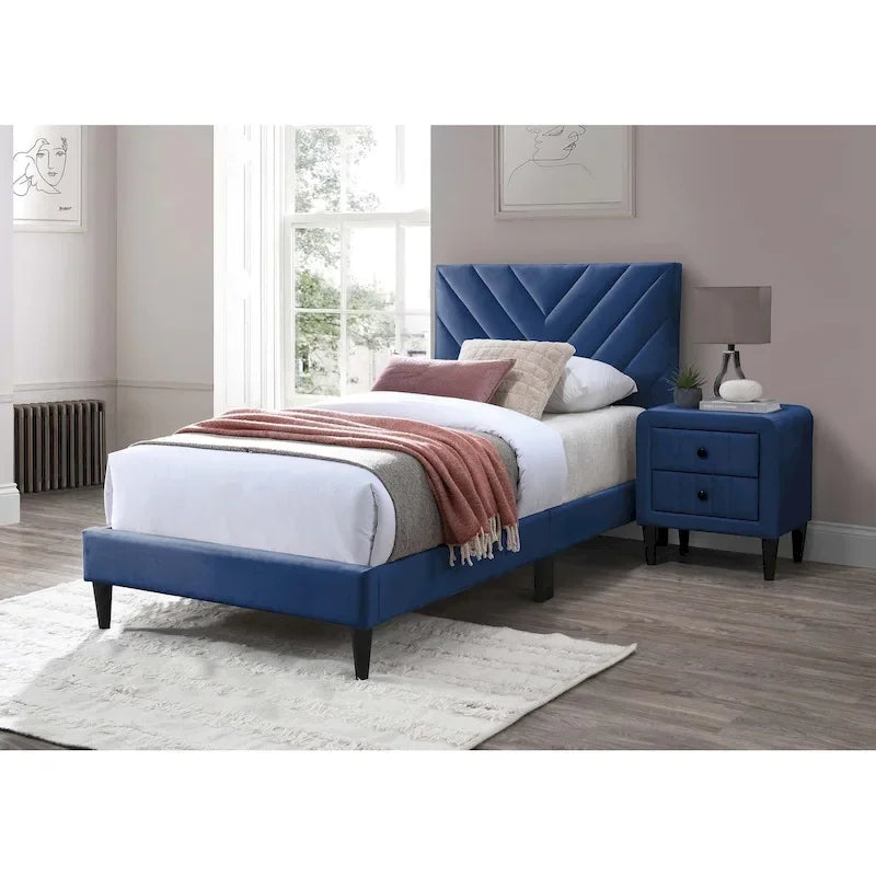 Poundex Twin Bed