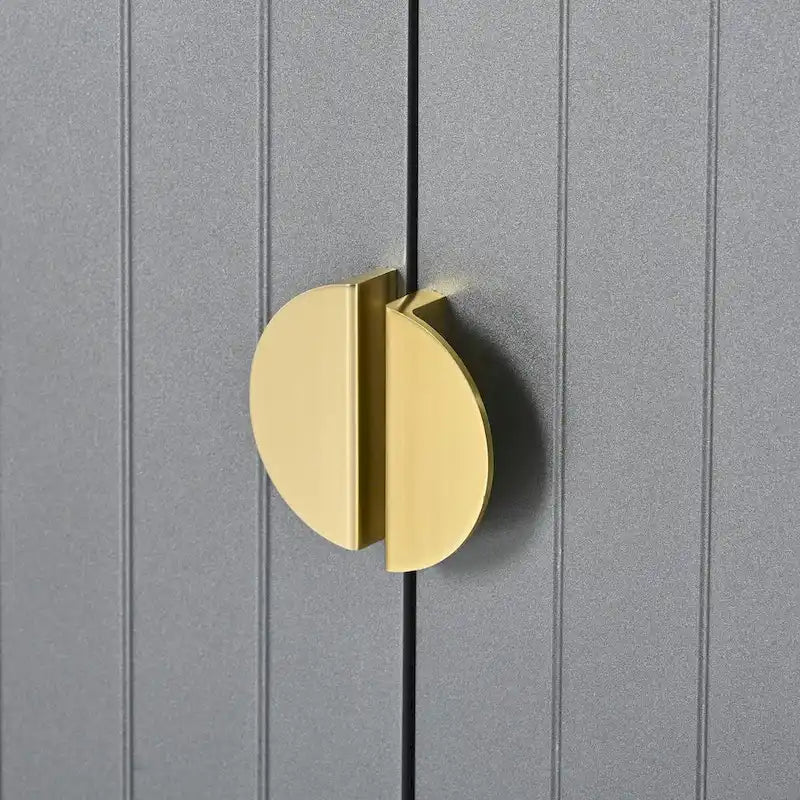 Shoe Cabinet with Doors, 11-Tier Shoe Storage Cabinet with Adjustable Shelves, Modern Wooden Shoes Shoe Storage Organizer