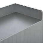 Shoe Cabinet with Doors, 11-Tier Shoe Storage Cabinet with Adjustable Shelves, Modern Wooden Shoes Shoe Storage Organizer